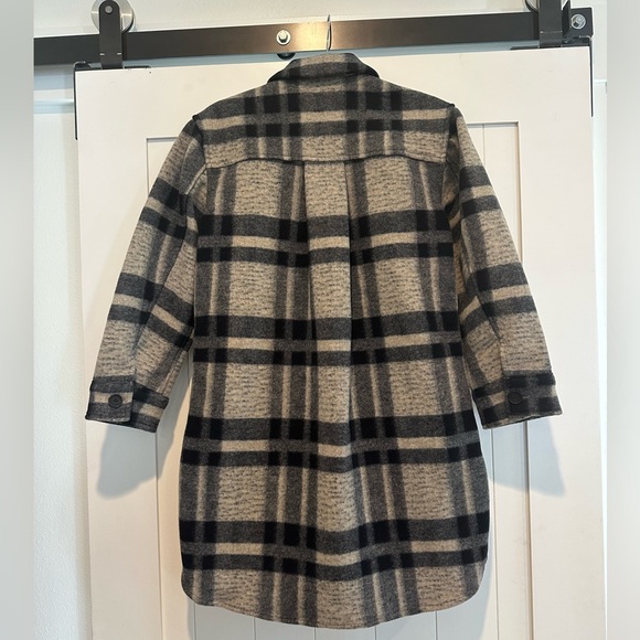 Rails Jaro Plaid Shacket, Tan Pacific Check, X-Sm - Picture 2 of 4